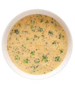 Potage au brocoli et fromage