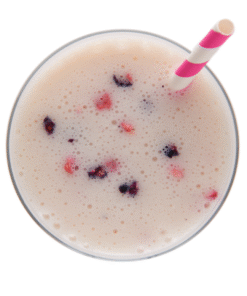 Préparation smoothie déjeuner aux petits fruits (tx)