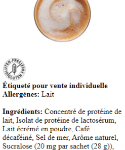 Alternative view of Préparation pour smoothie cappuccino