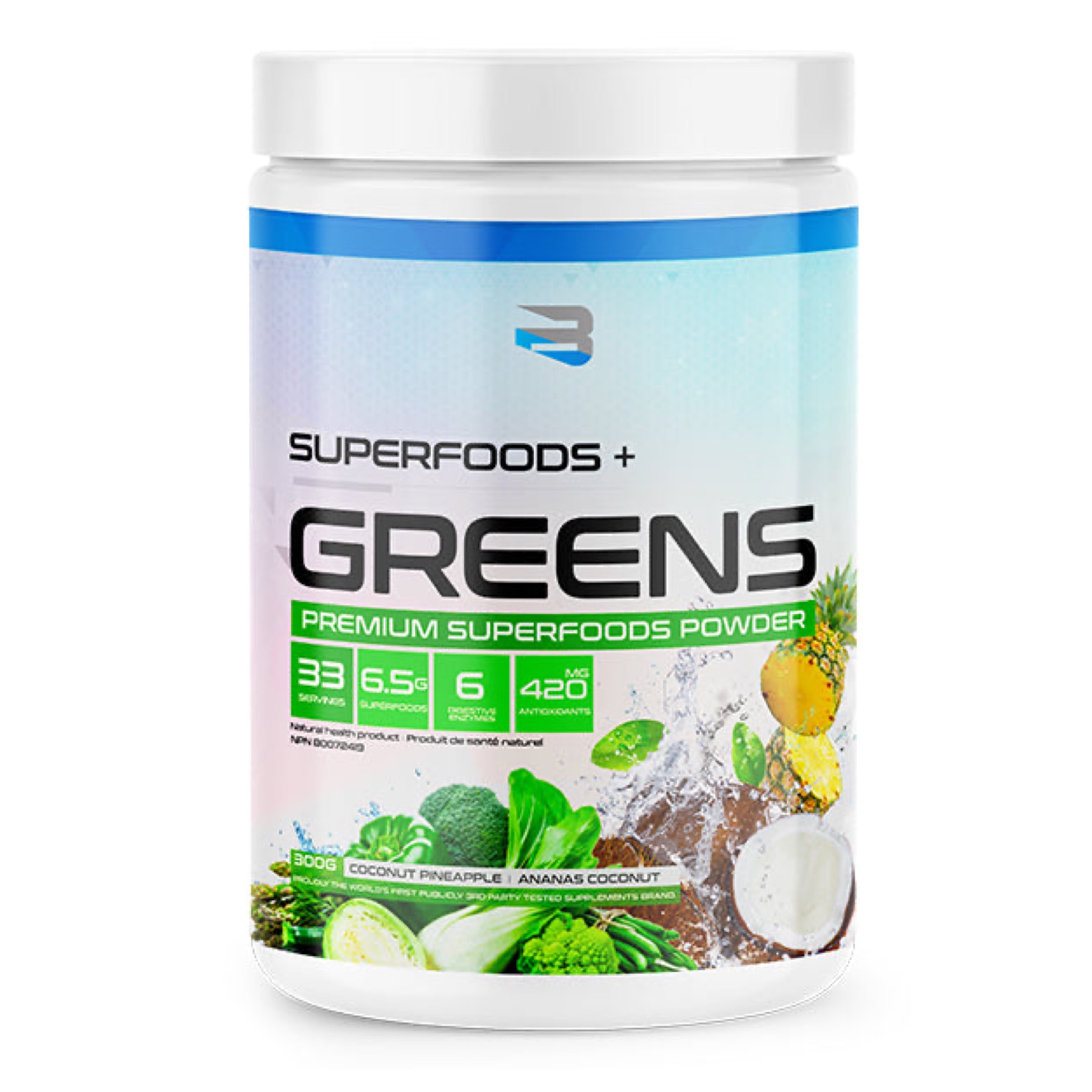 SuperFoods GREENS Ananas/Coconut