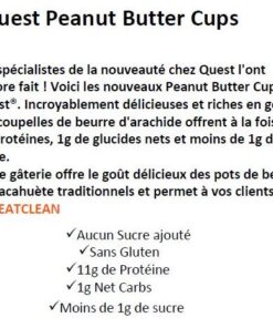 Alternative view of Reese au beurre d'arachides