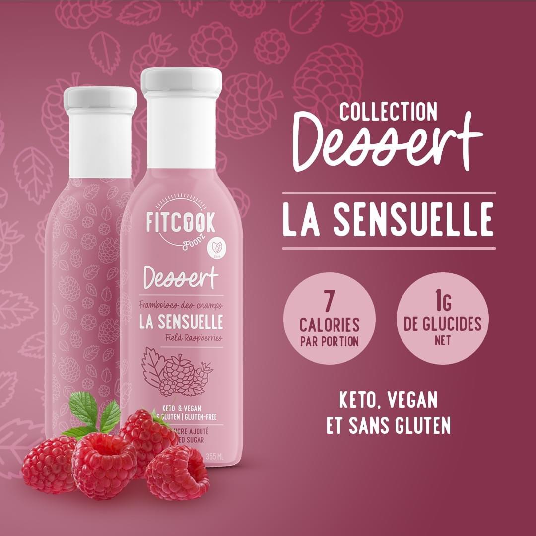 Fit Sauce La Sensuelle (Framboises des champs) Métamorphose Marilou