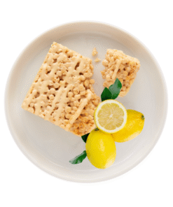 Carré croustillant au citron