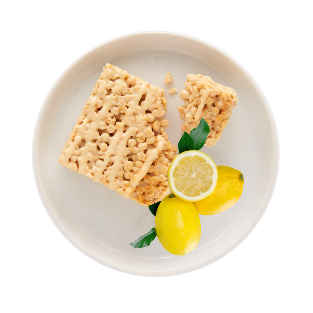 Carré croustillant au citron