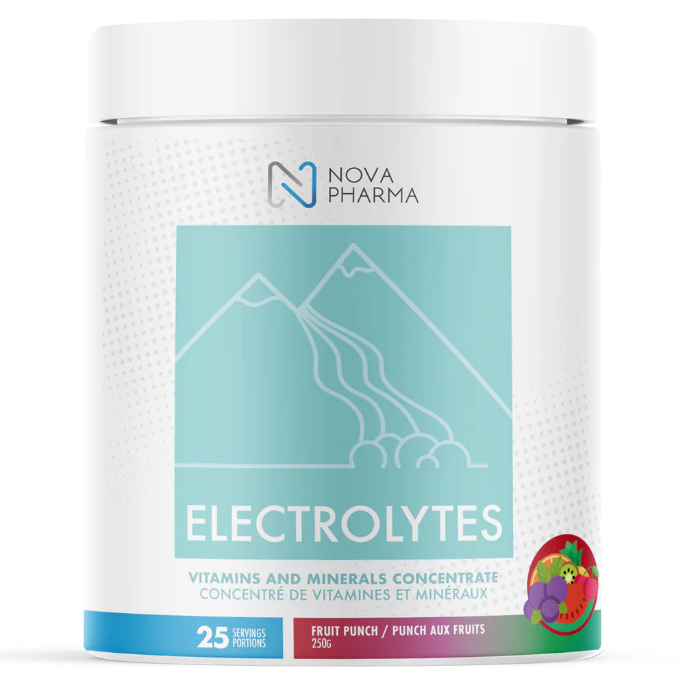 Électrolytes NOVA PHARMA Punch aux fruits