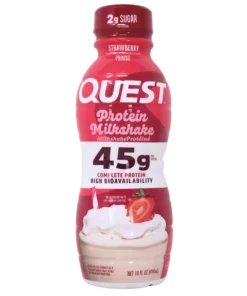 Alternative view of Quest Prêt à boire Milkshake Fraise 414 ml