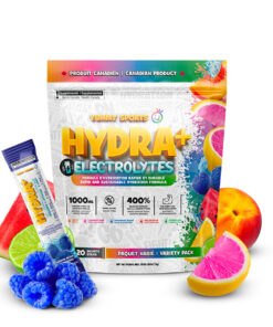 Hydra + Électrolytes en sachets - Saveurs mélangées