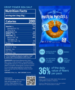 Alternative view of Pretzels Sel de mer