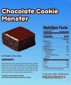 Alternative view of Brownies Biscuit au chocolat Monster