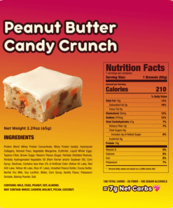 Alternative view of Brownies Smarties au beurre d'arachides