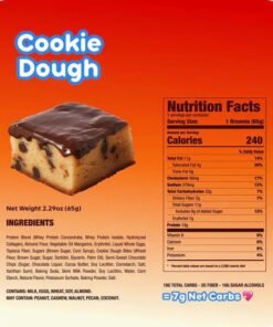 Alternative view of Brownies Pâte à biscuits