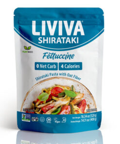 LIVIVA Fettuccines SHIRATAKI séchés biologique avec avoine 400g