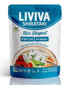 LIVIVA Riz SHIRATAKI séchés biologique avec avoine 400g