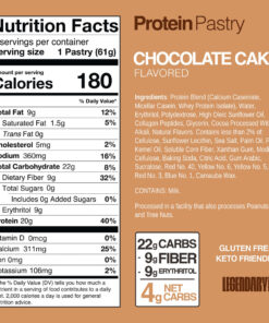 Alternative view of Poptarts Gâteau au chocolat (R)
