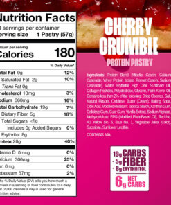 Alternative view of Poptarts Crumble aux cerises (R)