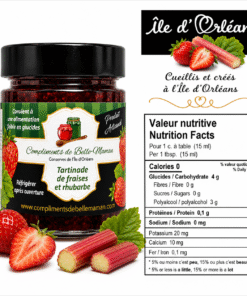 Alternative view of Tartinade de fraises et rhubarbe 212ml