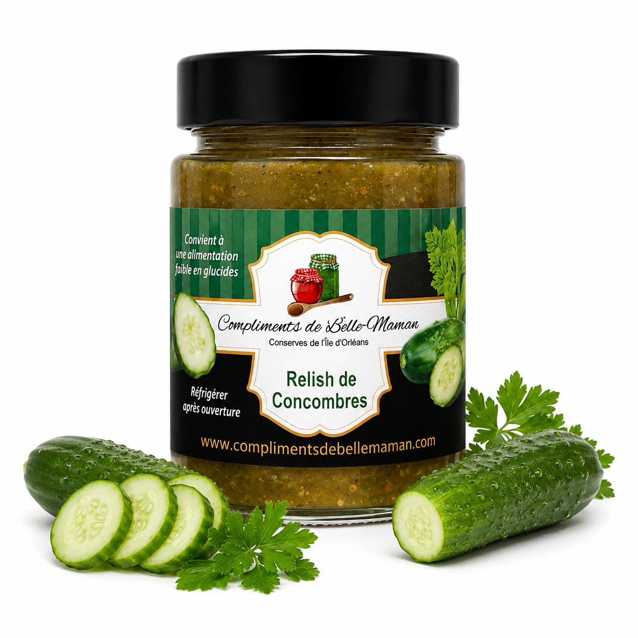Relish de concombres 314ml