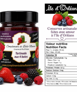 Alternative view of Tartinade aux 4 baies 212ml
