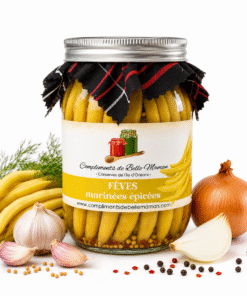 Fèves jaunes marinées épicées 500 ml