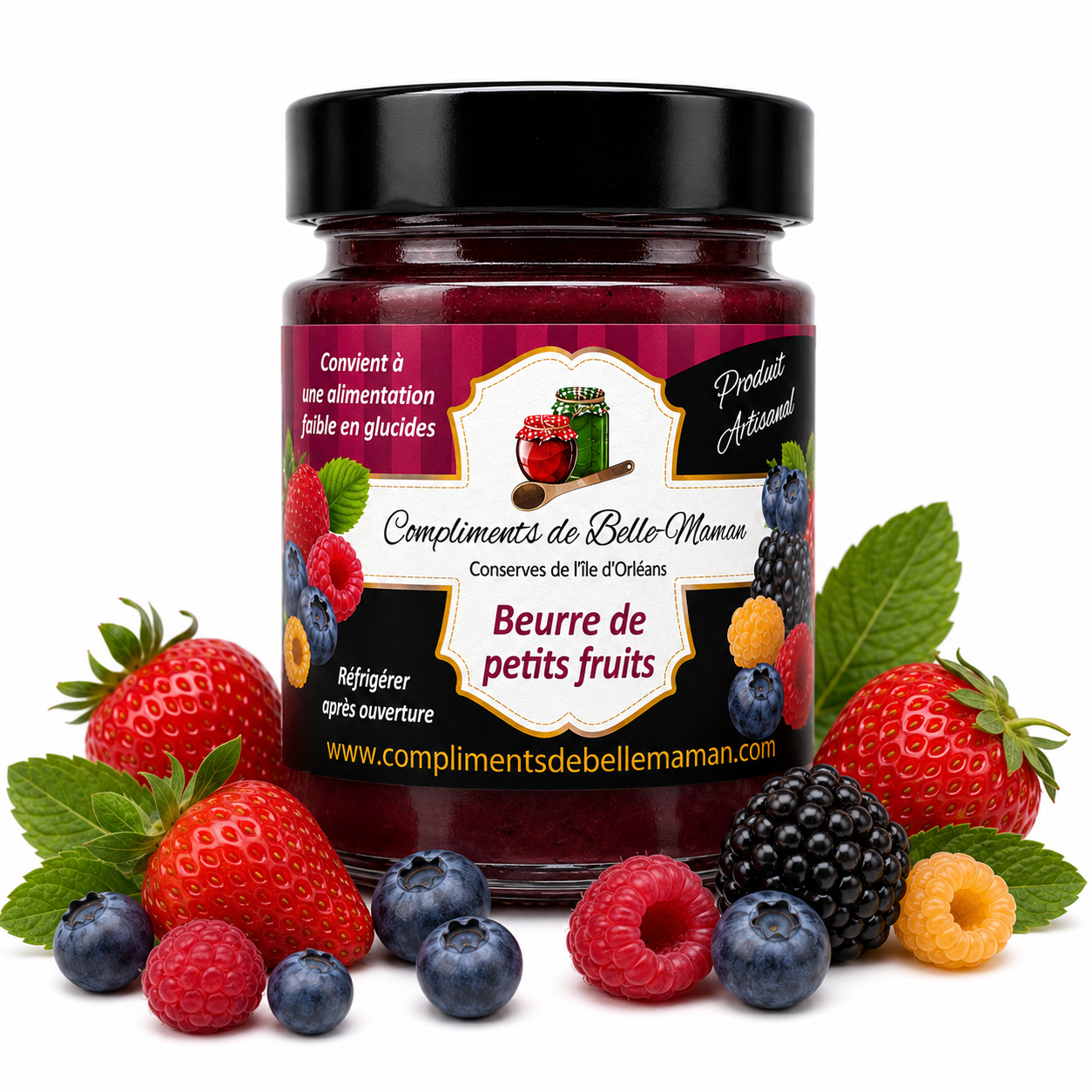 Beurre de petits fruits 212ml