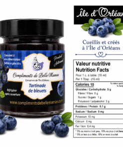 Alternative view of Tartinade aux bleuets 212ml