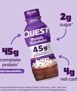 Alternative view of Quest Prêt à boire Milkshake Chocolat 414 ml